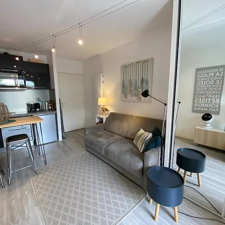 Апартаменты C208 Avec Terrasse Proche Аркашон
